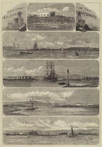 Defences of the Thames and Medway by Henry Spernon Tozer
